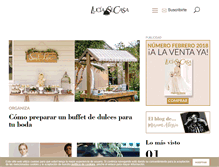 Tablet Screenshot of luciasecasa.com